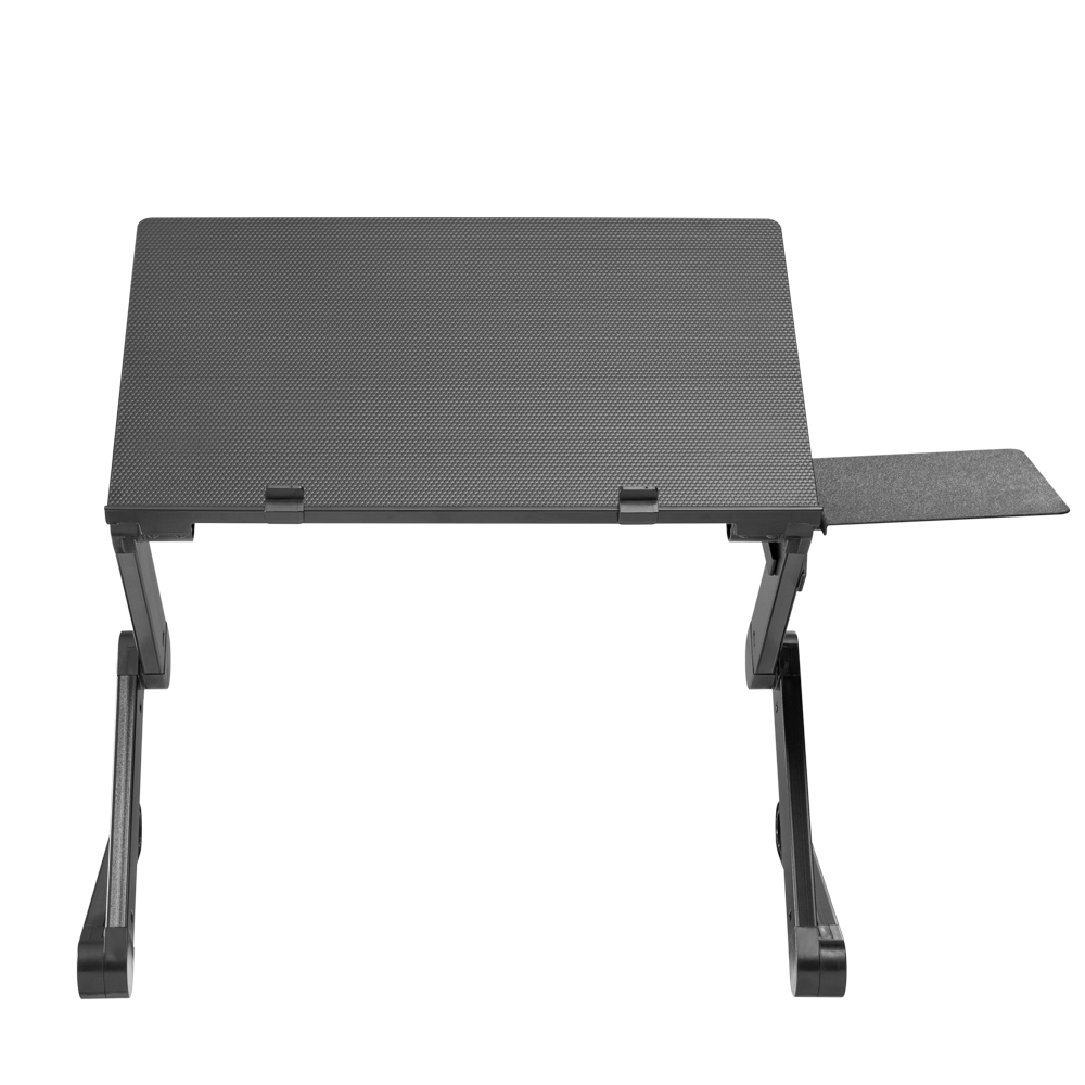 HF-ILSH-2620: Laptop Stand with Mouse Pad - Height Adjustable - Black